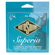 Rotosound CL1 Superia Classical Nylon Ball End Silver Wound Set