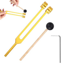 128hz Tuning Fork Hammer Aluminum Alloy Medical Non-Magnetic Body Weighted