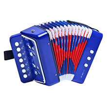 LIEKE Kids Accordion 10 keys Button Accordian