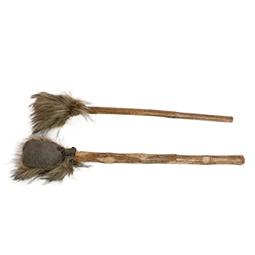 Shaman Drum Beater - Double Sided - One Side Soft Suede Leather