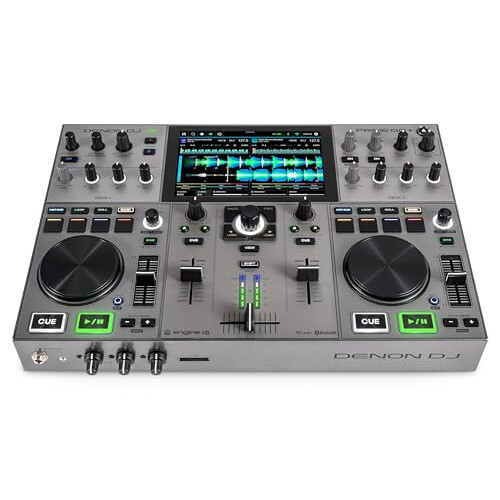 Denon DJ PRIME GO+ Portable DJ Controller and Mixer with Stem Separation
