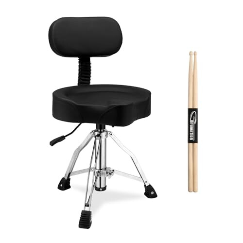 LALAHO Drum Stool with Backrest