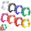 8PCS Half Moon Mini Tambourine 1