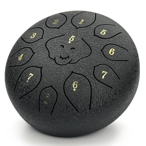 Steel Tongue Drum 6 Inch 11 Notes