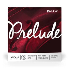 D'Addario J911 XSM Prelude Extra Short Scale Medium Tension Single A String