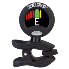 Silver Snark 2 Clip-On Chromatic Guitar Tuner - Black with Ultra-Fast