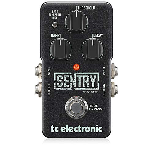 TC Electronic SENTRY NOISE GATE Multiband Noise-Gating Pedal with