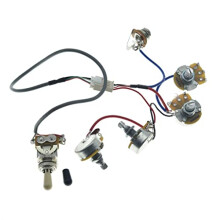 Guitar Prewired Wiring Harness Humbucker Solderless Wiring Harness 2V2T