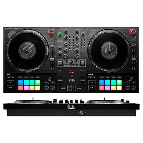 Hercules DJControl Inpulse T7: Motorised DJ Controller - Authentic Vinyl