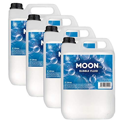 MoonFX Bubble Fluid 20L (4 x 5 Litres) - Pro Bubble Fluid