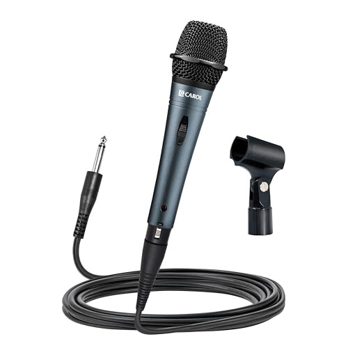 CAROL E dur-916S Grey XLR Wired Vocal Microphone