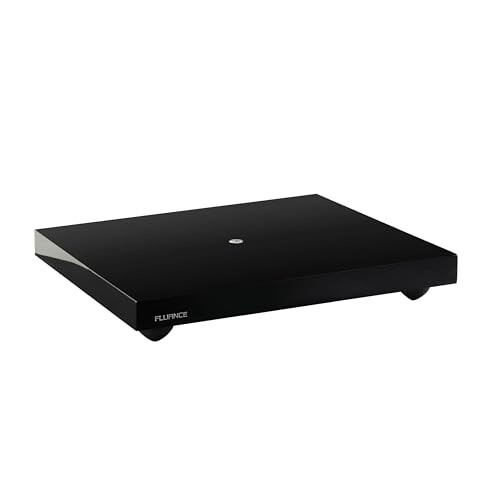 Fluance IB40 Turntable Isolation Base Anti-Vibration Wood Platform