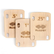 Alnicov Guitar Neck Shims Shim Made of Solid Maple Wooden