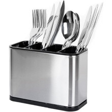 Besteckkasten für die Arbeitsplatte, 4-teiliger Besteckorganizer für Gabeln, Messer, Löffel und Tafelbesteck
