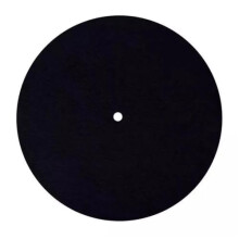 Audiophile Turntable Mat - 8" Felt Anti-Static & Anti-Shake Slipmat Pad