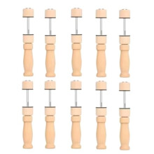 Bortivier 10pcs Single Violin Clip Local Free Clamping Violin Repair Tools