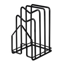 Küchenschrank-Organizer-Set – Schneidebretthalter, Deckelorganizer, Topforganizer aus Edelstahl 304, Aufbewahrungsregal für unter den Schrank