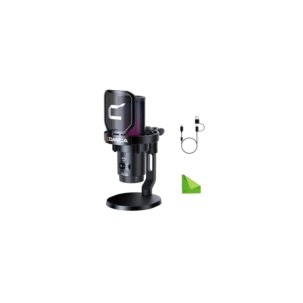 Comica Ejoy Uni (D)- Microphone For Computer And Smartphone Black 6477432712544