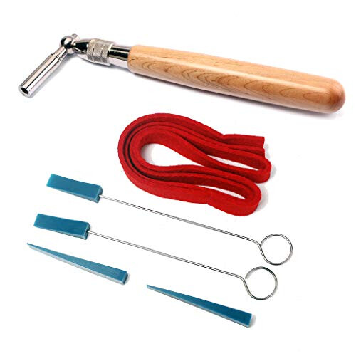 Alnicov 6 PCS Piano Tuning Mute Kit
