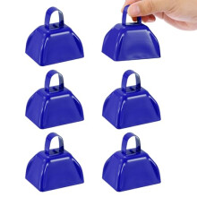 PATIKIL 6pcs Cow Bells for Football Games