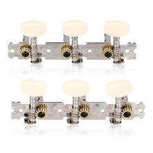 2Pcs Left and Right Guitar Tuning Peg with Screws and Gaskets