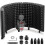 CAHAYA Microphone Isolation Shield Studio Mic Sound Absorbing Foam Desktop 1