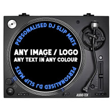 Personalised DJ Slipmat Slipmats Turntable Decks Records Slipmat Slipmats