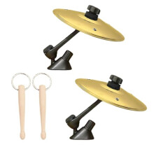 Satiskid 2 Pack Car Crash Cymbal Air Vents - Twin Crisp Metallic Percussion