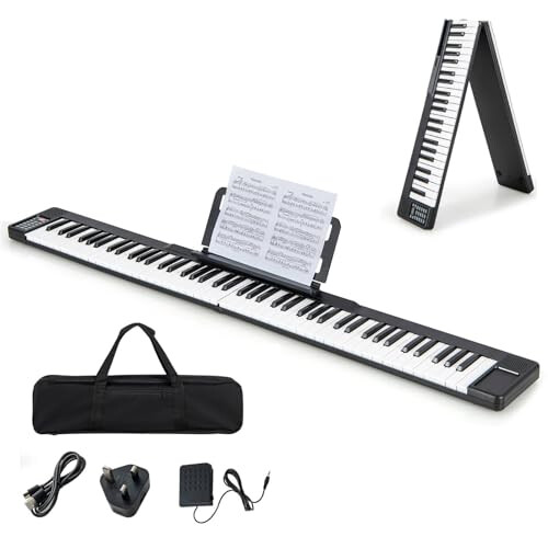 Maxmass 88 Keys Folding Digital Piano