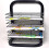 Joymaney Art Drying Rack | Mobile Metal Art Storage Rack with Removable 1