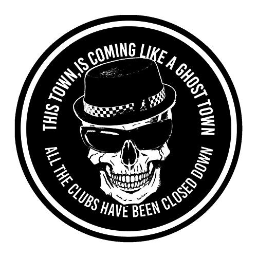 Ghost Town Ska DJ Vinyl Turntable Slipmat