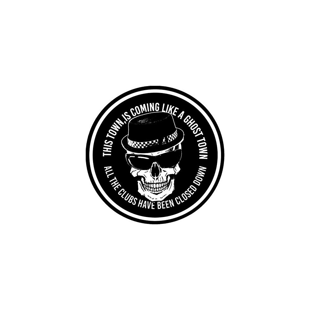 Ghost Town Ska Dj Vinyl Turntable Slipmat 8219524875878