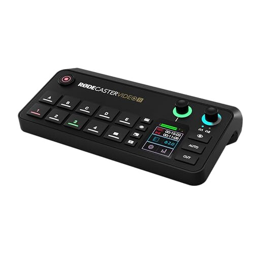 RØDE RØDECaster Video S - Podcast Video Switcher and Audio Interface