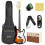 STRICH Electric Bass Guitar 4 Strings Full-Size Beginner Kit 1