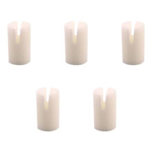 Gokoti 5 Piece Real Bone Banjo 5Th String Nut Beef Bone Color 5x3mm