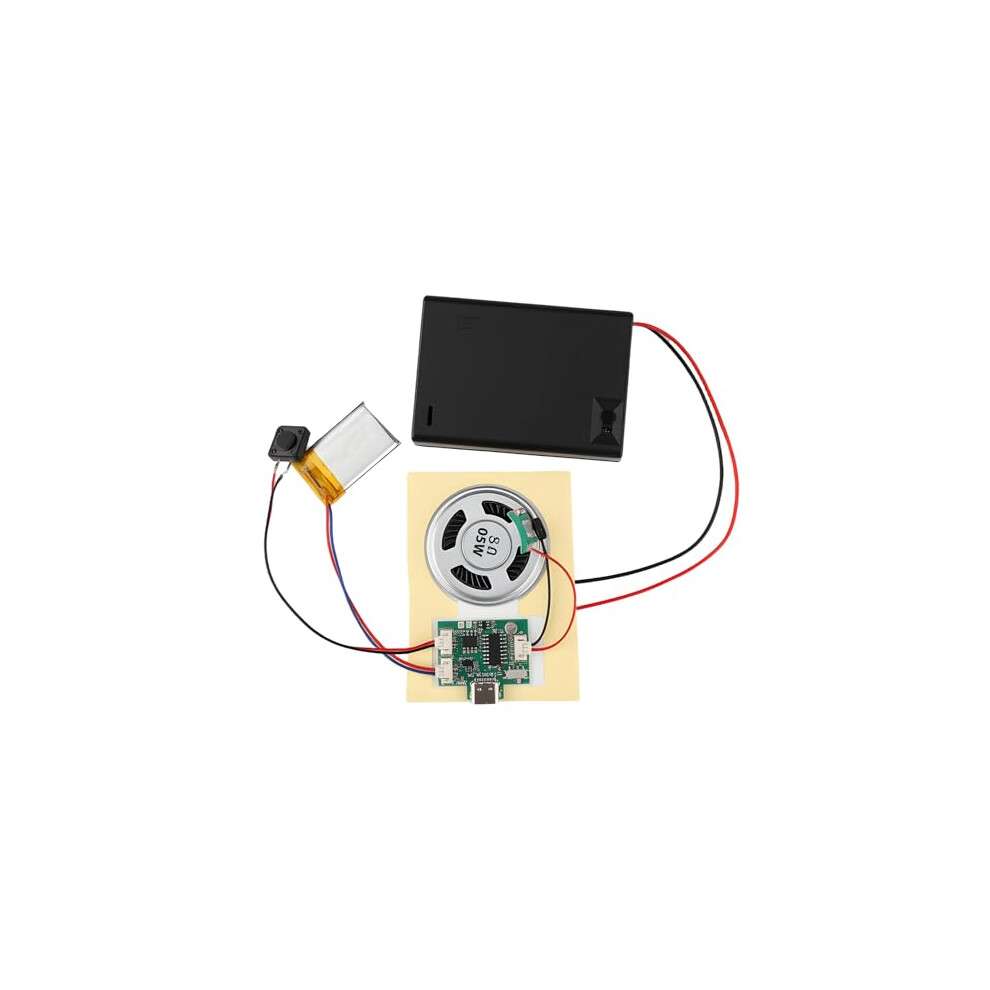 Photos - MP3 Player MP3 Sound Chip Module 8MB Recordable Sound Chip Push Button Recording