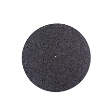 Alnicov 2MM Thick Anti-Static Felt Platter Turntable Mat Anti-Vibration