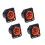 Devinal XLR Male Jack 3 Pin - Chassis Panel Mount Jacks D Series Size 1