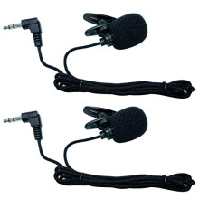 zdyCGTime 3.5mm Audio Male to Mini lavalier Lapel Tie Clip-on Portable