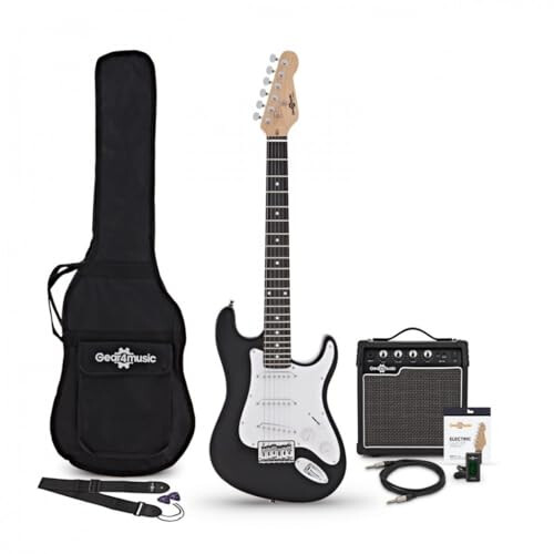 Junior Electric Guitar 3/4 Size Beginners Starter Pack with Amp