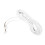 Video Connection Line For Video Door Intercom System Flexible Copper Cable With White PVC Insulation Plug And Play Setup Copper Cable For Clear 1