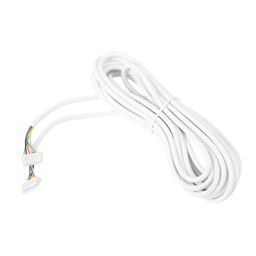 Video Connection Line For Video Door Intercom System Flexible Copper Cable With White PVC Insulation Plug And Play Setup Copper Cable For Clear