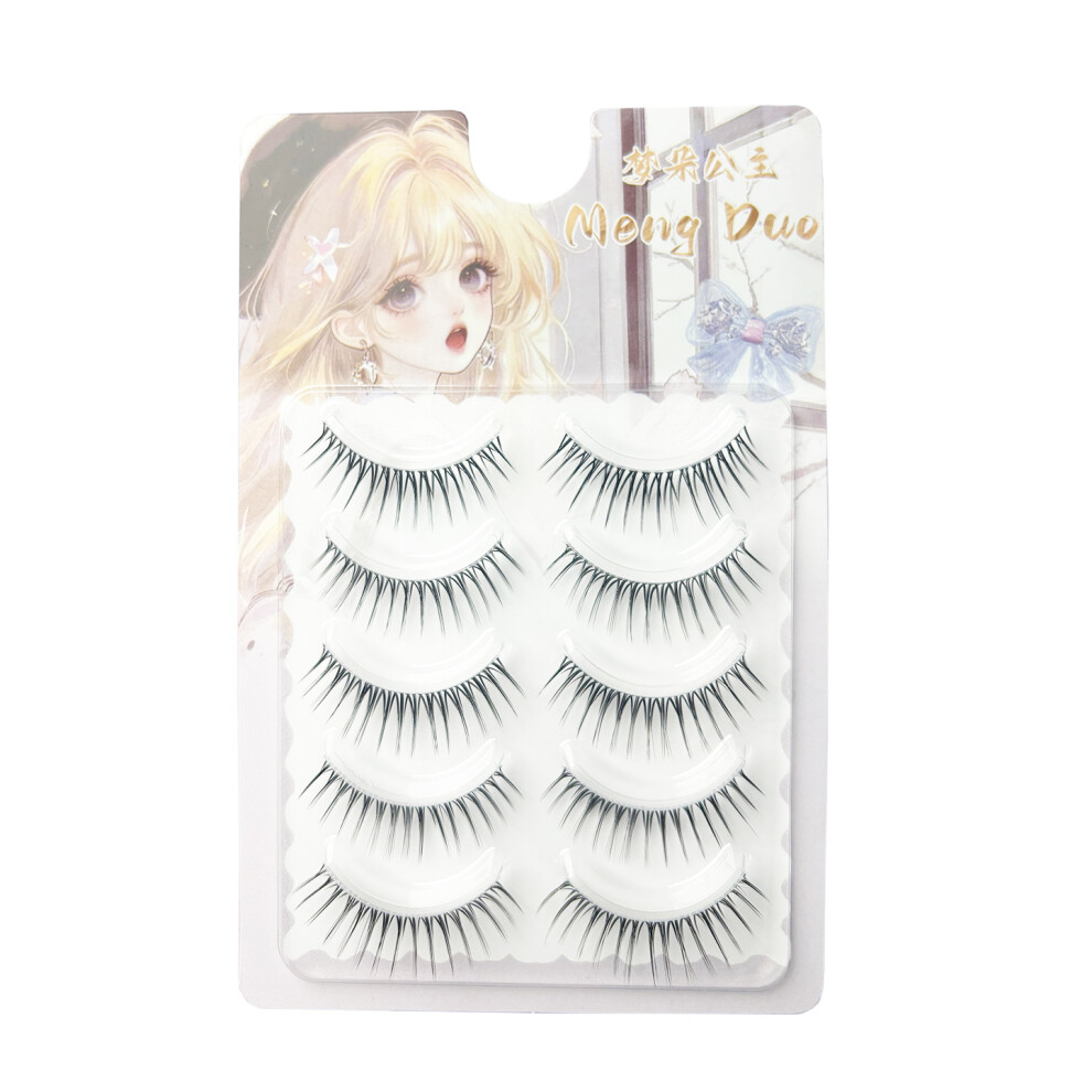 Dachuang Beauty Manga Black C Curl Lashes For Women, Party & Daily Use