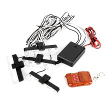Durable Strobe Lights Emergency Warning Super Bright Flashing Modes Waterproof Universal Vehicle Easy Installation Decorative Lighting Low Power