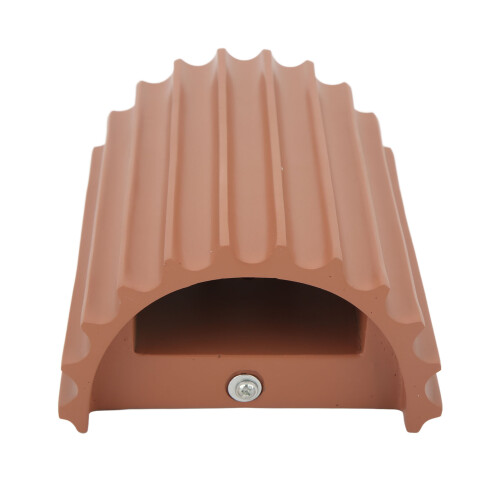 Oranje hars wandlamp met 2x G9 fitting 1