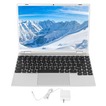 Laptop z systemem Windows dla początkujących, ultracienki laptop z obsługą czytnika linii papilarnych i otworem o 180 stopni, idealny do kursów