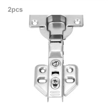 Durable Construction Cabinet Door Hinges With Soft Close Damper Adjustable Cam Concealed Hinges Full Overlay Corner Cabinet Hardware Clip On Design