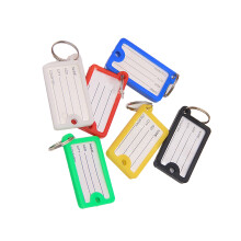 Colourful PP Key Tags 72 PCS Set