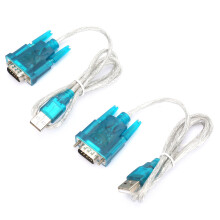 Durable USB To RS232Converter Cable USB2.0Type A Male To DB9Male Anti Electromagnetic Interference Design Plug And Play COM Port Adapter For PC