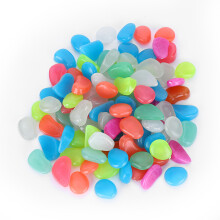Luminous Glow Stones For Outdoor And Indoor Use Auto Glow Pebbles Romantic Garden Pathway Lighting Eco Safe Rocks For Fish Tank Aquarium Decoration